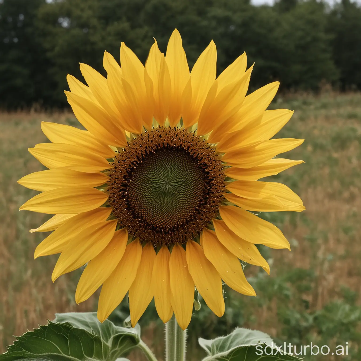 Vibrant-Sunflower-Field-in-Full-Bloom
