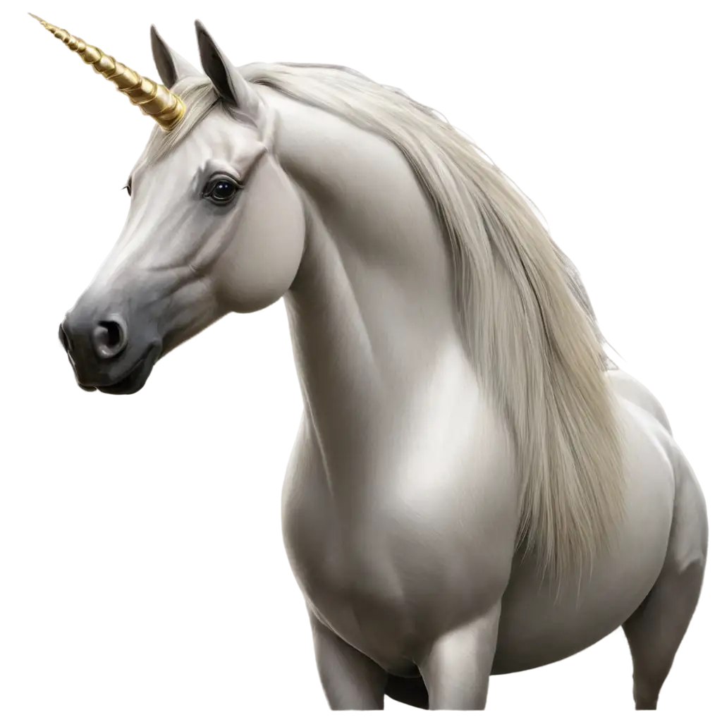 Realistic-Ultra-HD-PNG-Image-of-a-Horse-Unicorn-Enhance-Your-Visual-Content-with-HighQuality-Graphics