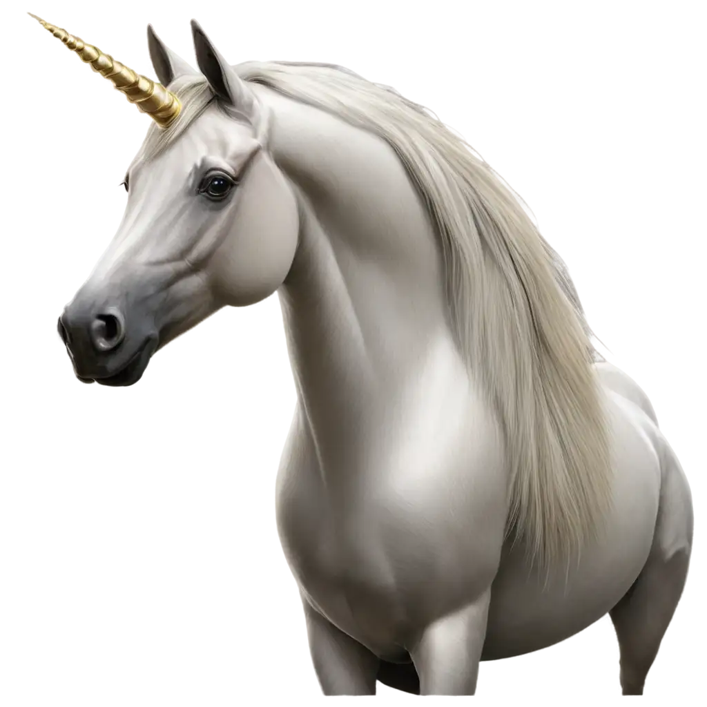 horse UNICORN realistic ultra hd 