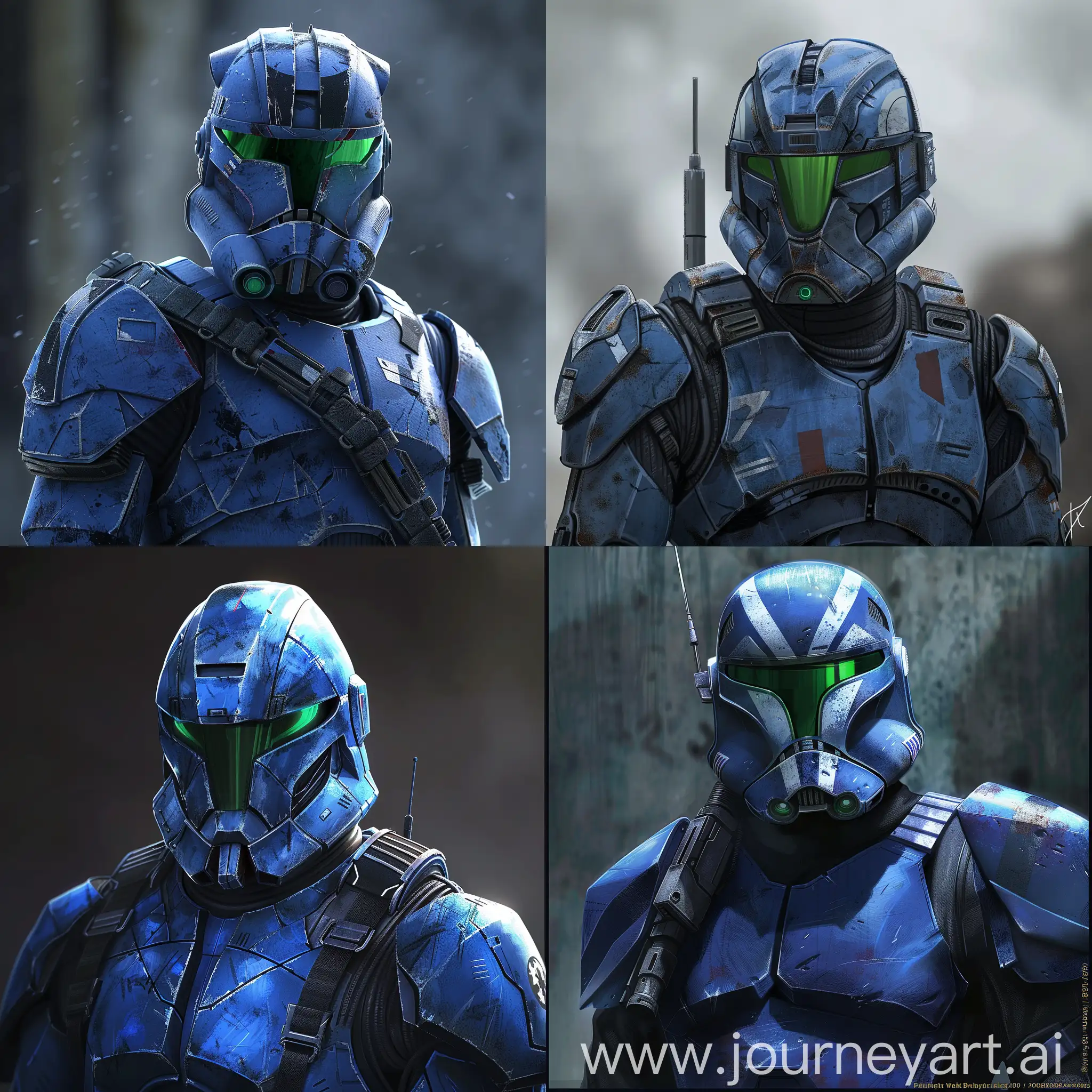 SciFi-Special-Task-Soldier-in-Blue-Armor-Concept-Art