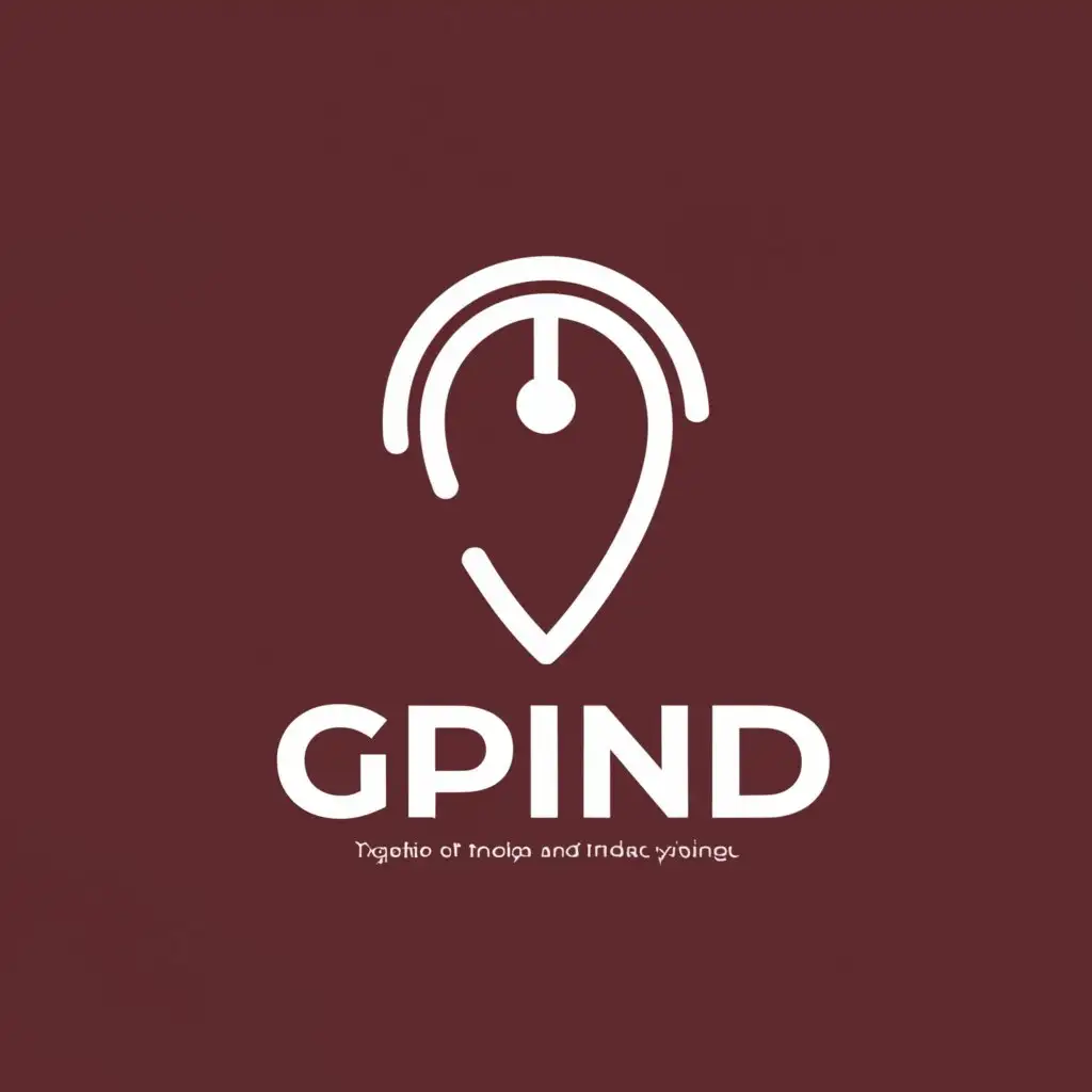 a logo design,with the text "gpind.in", main symbol:create  a modern and minimalistic logo  called "gpind.in" .  perfect combination of text and icon. The logo should be versatile enough to be used across both digital platforms and print materials.

the logo name is  "gpind.in",,complex,be used in Others industry,clear background