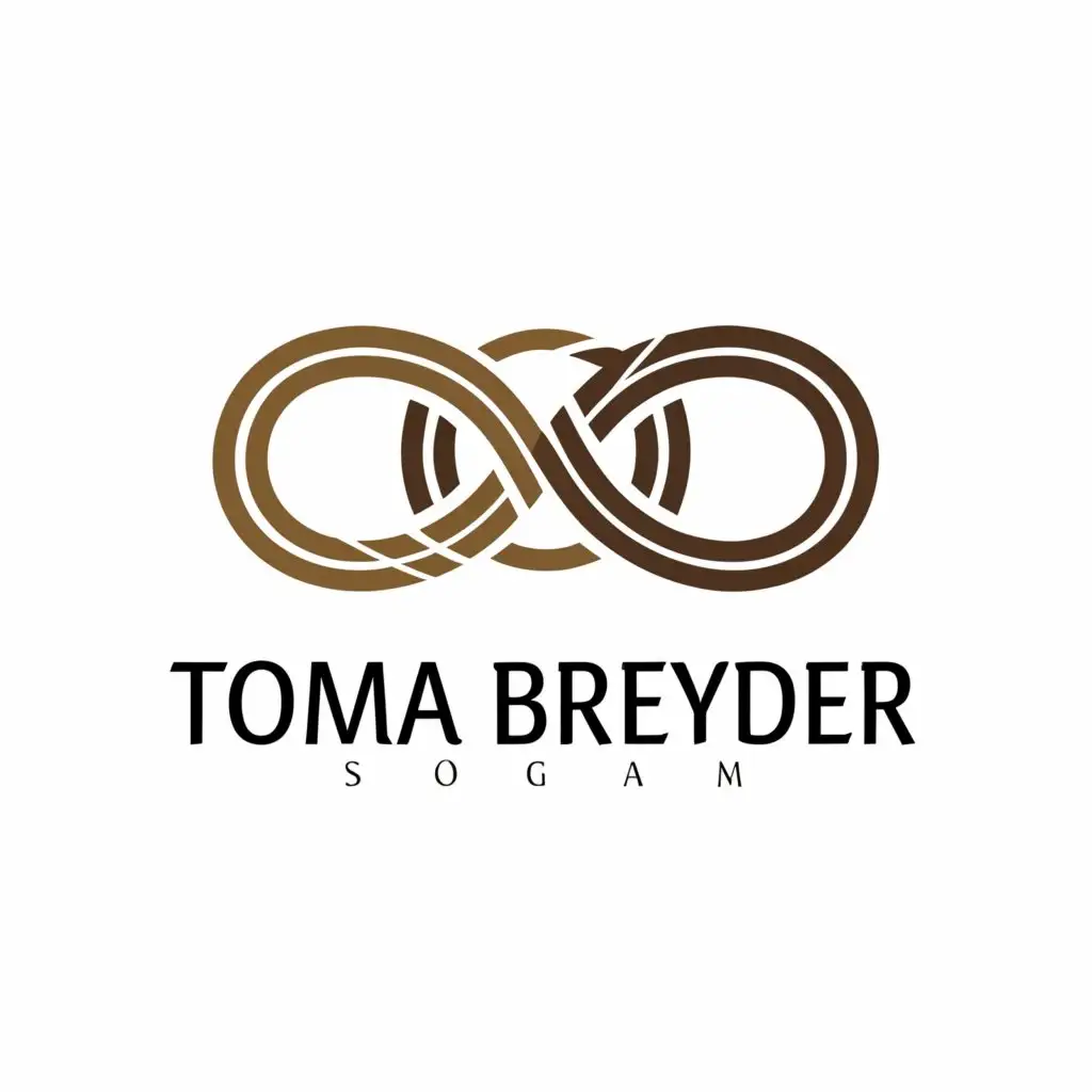 a logo design,with the text "Toma breyder", main symbol:Braids,complex,be used in Events industry,clear background