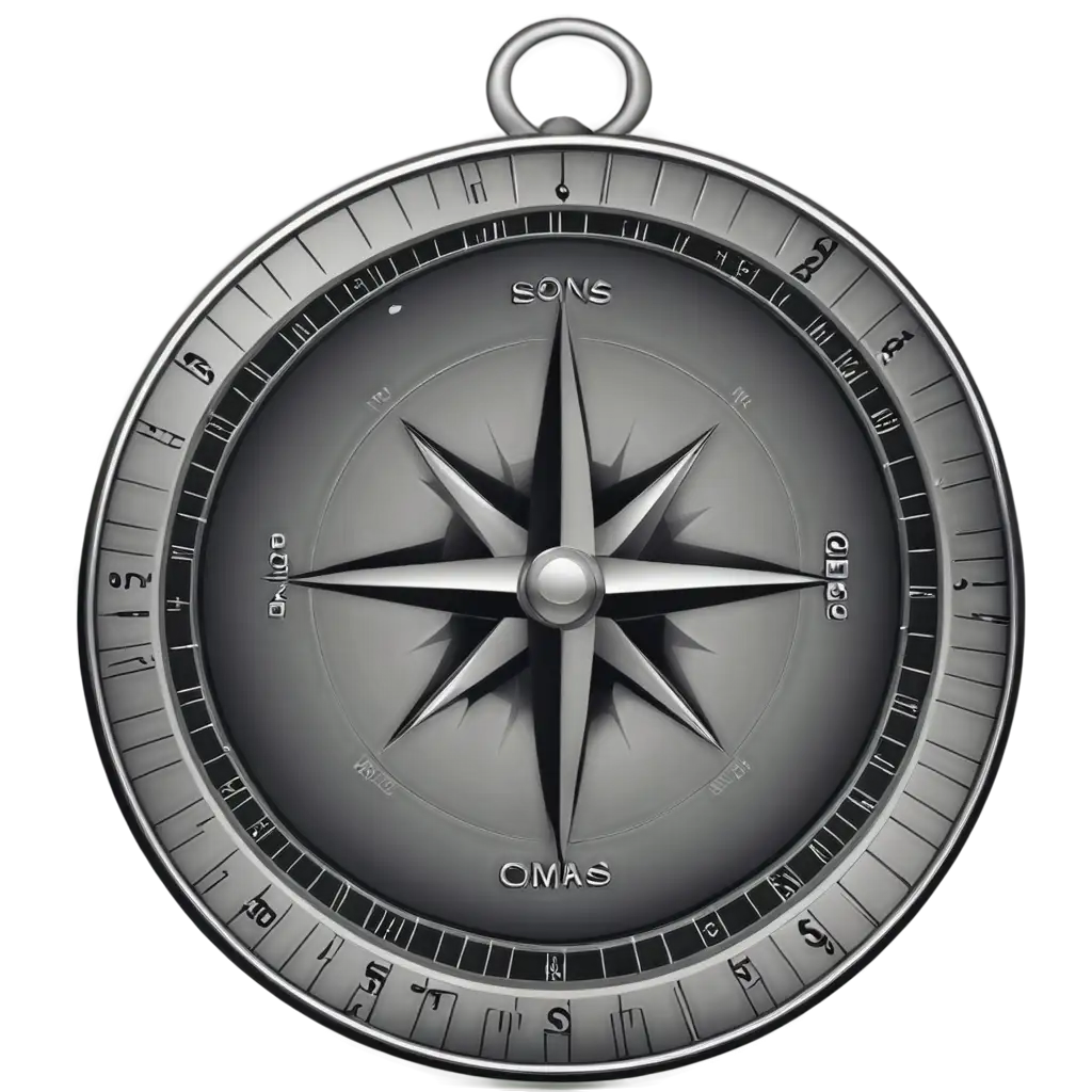 Explore-the-Clarity-and-Detail-of-a-PNG-Compass-Image-Navigate-with-Precision