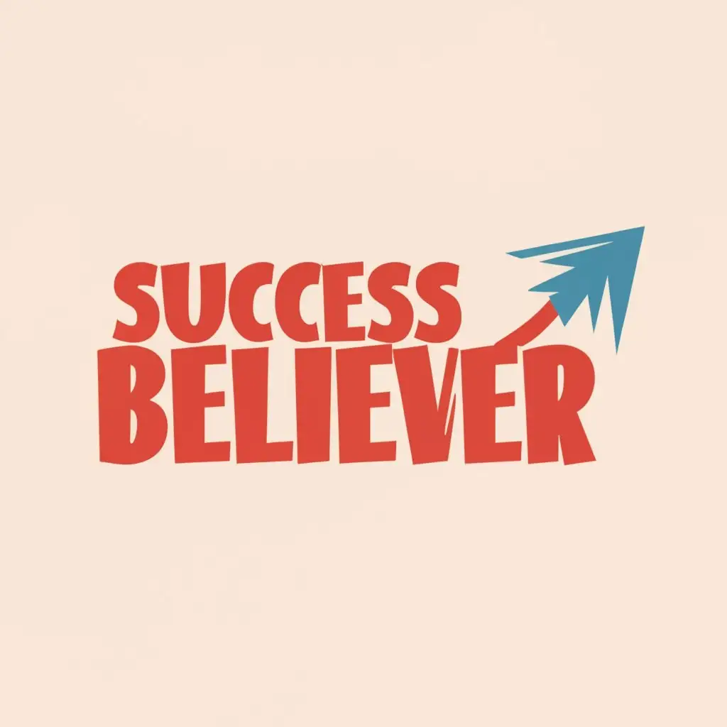 LOGO-Design-For-Success-Believer-Minimalistic-Symbol-of-Success-on-Clear-Background