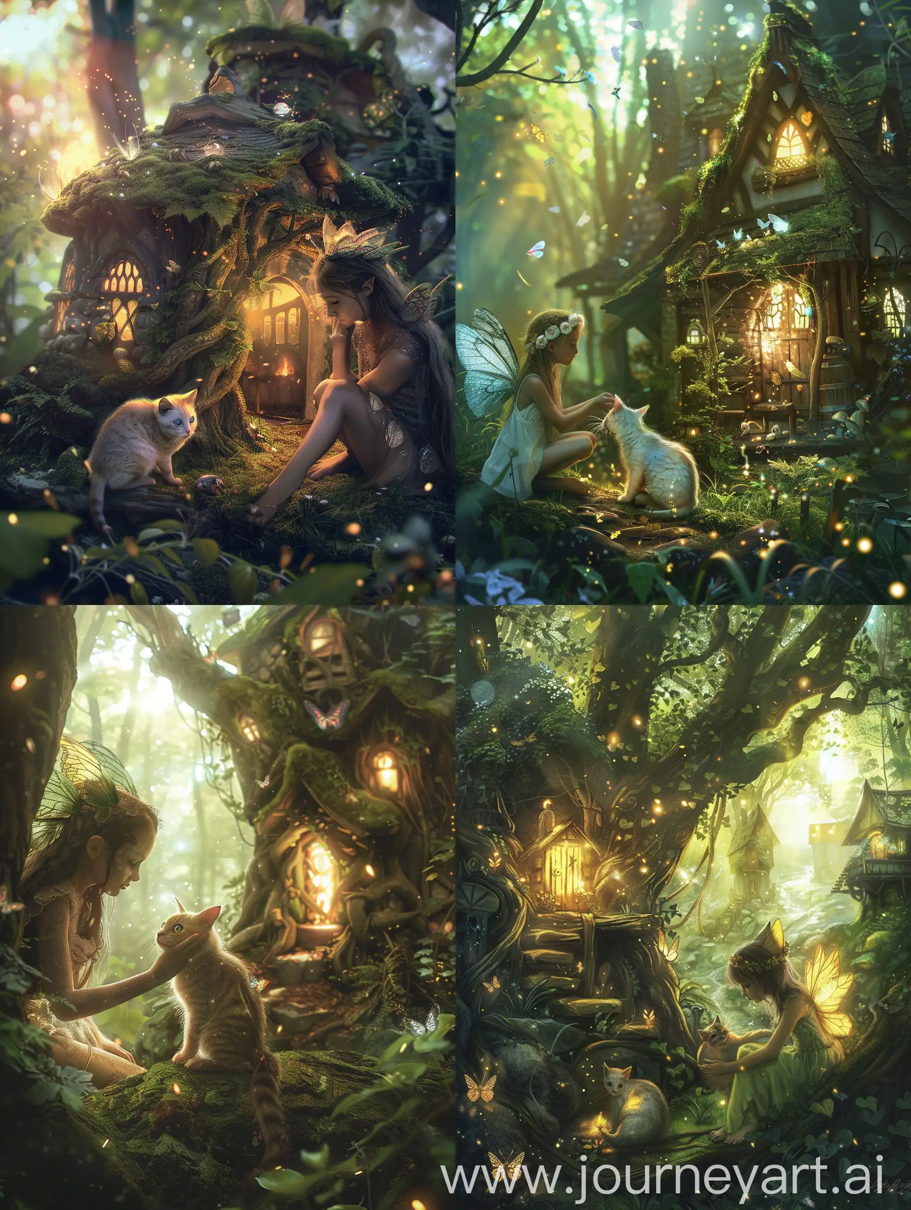 Enchanted-Forest-Fairy-Homes-and-Magical-Light