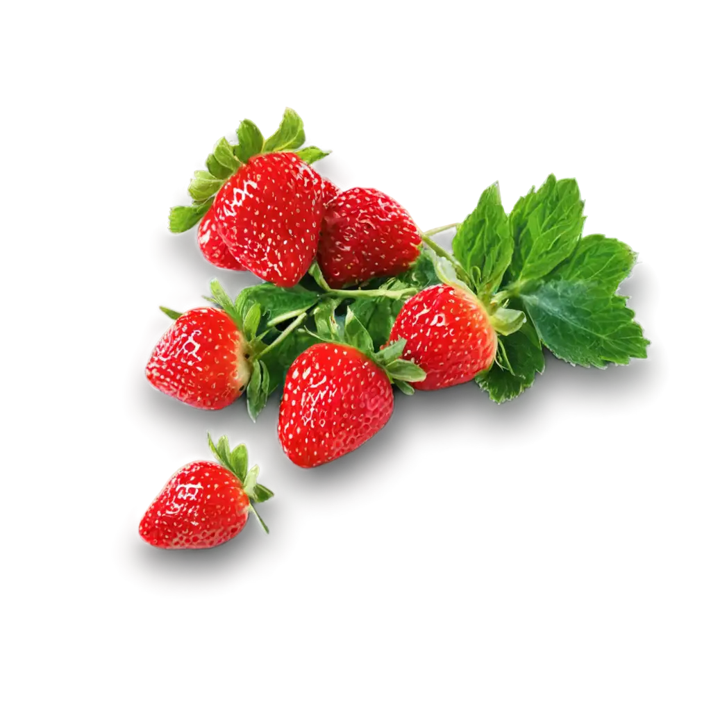 Vibrant-PNG-Image-of-a-Juicy-Strawberry-Enhancing-Online-Presence-and-Visual-Appeal