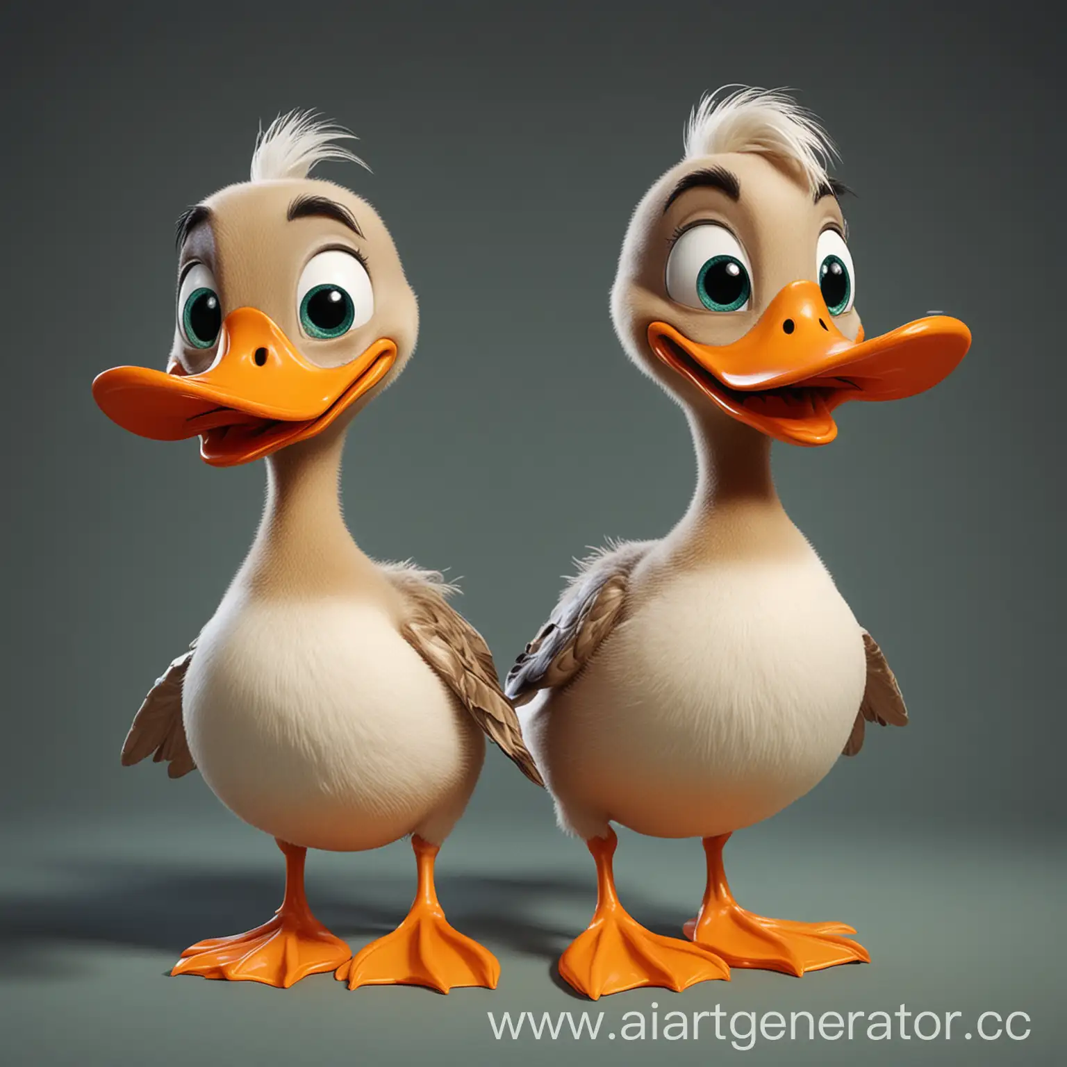 Funny-Duck-Character-in-Cartoon-Style