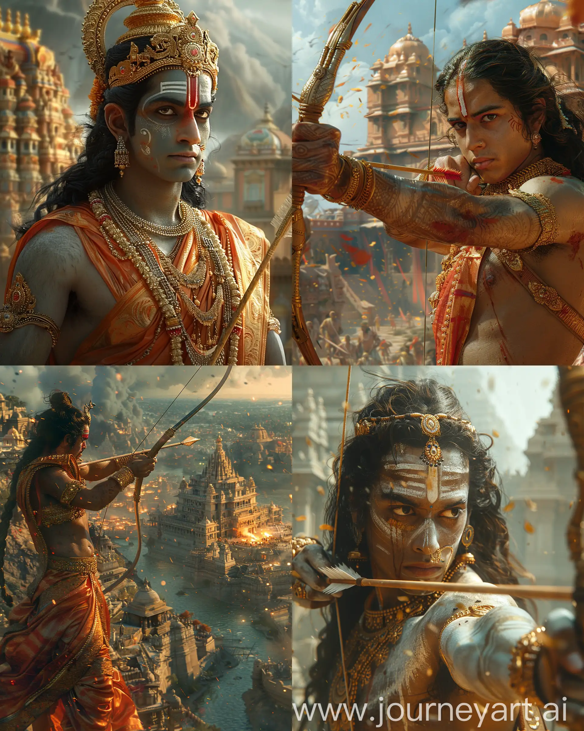 Lord-Rama-Drawing-Bow-in-Epic-Battle-Scene