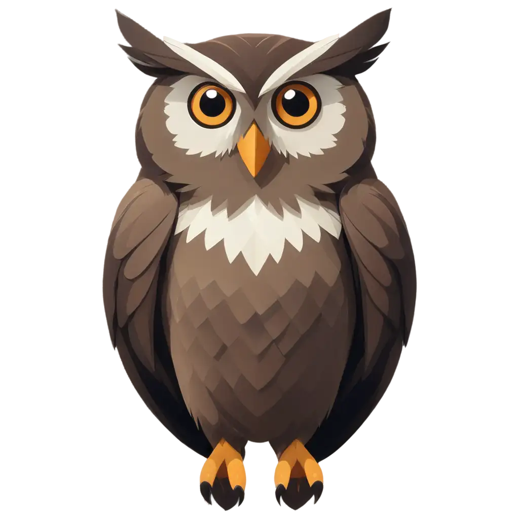 Exquisite-Owl-Icon-PNG-Enhance-Your-Design-with-Stunning-Transparency
