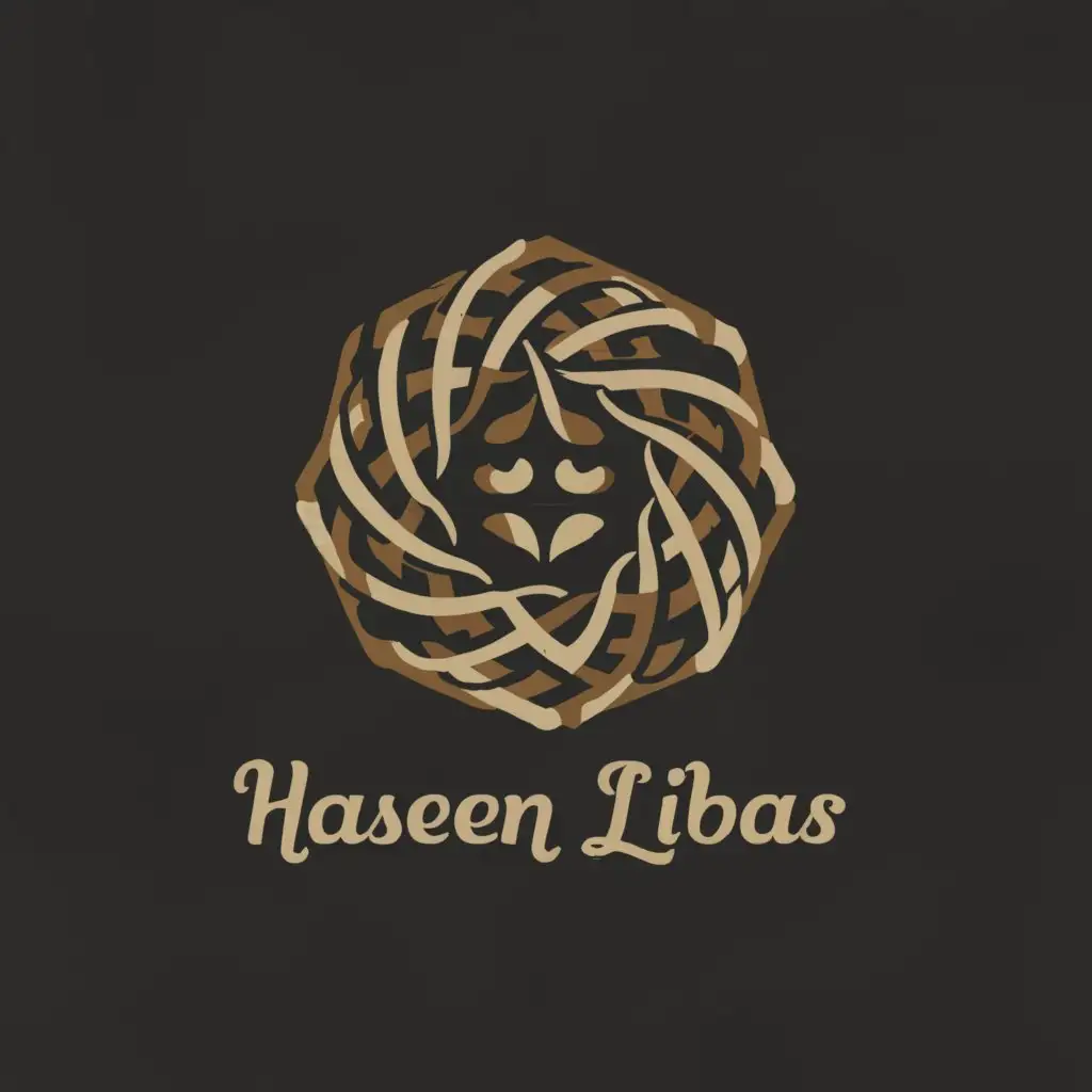 LOGO-Design-For-Haseen-Libas-Elegant-Text-with-Moderation-on-Clear-Background