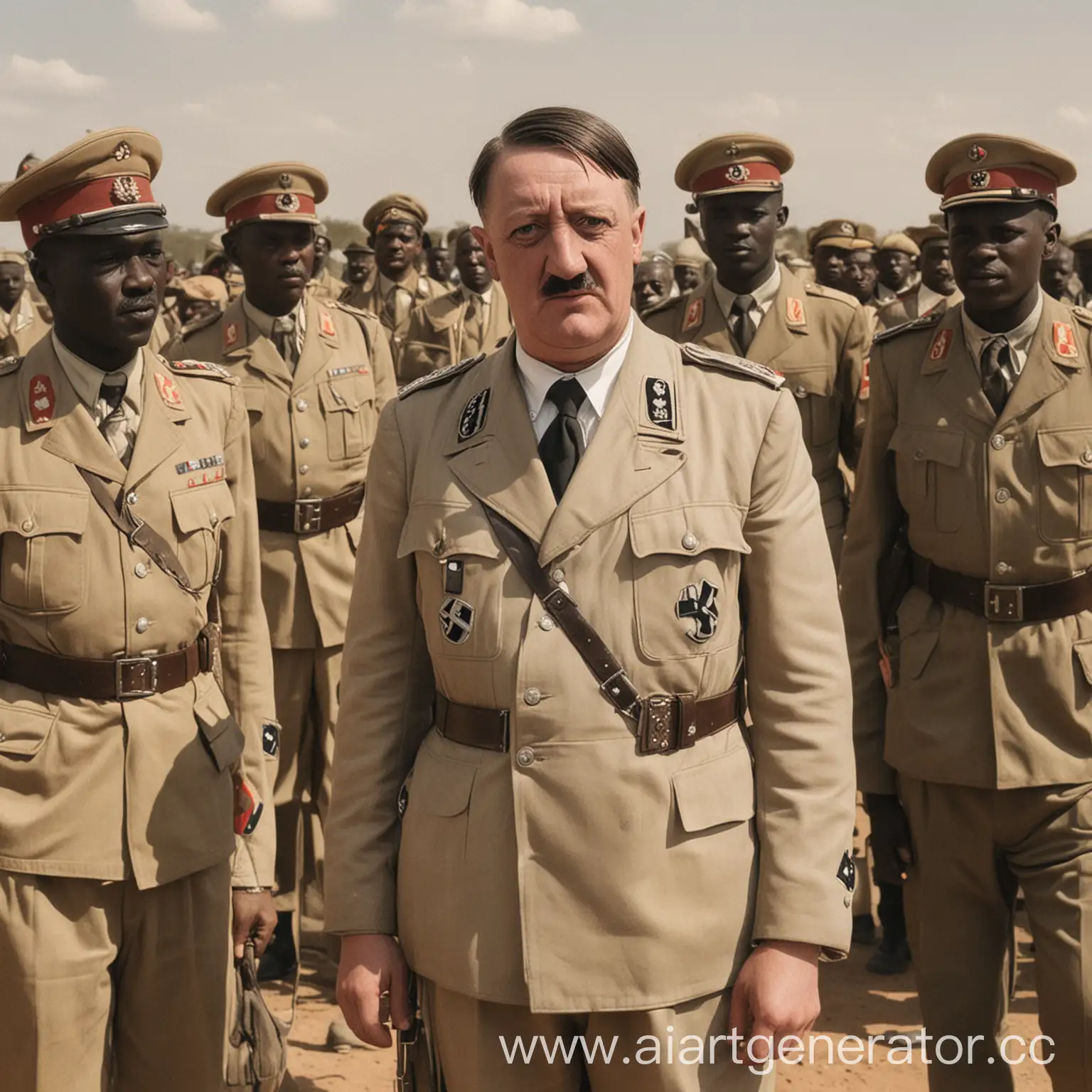 Гитлер в африке
