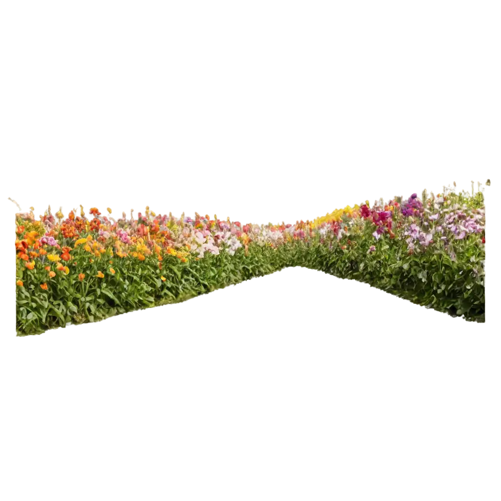 Exquisite-Row-of-Hundreds-of-Flowers-Captivating-PNG-Image-for-Floral-Enthusiasts