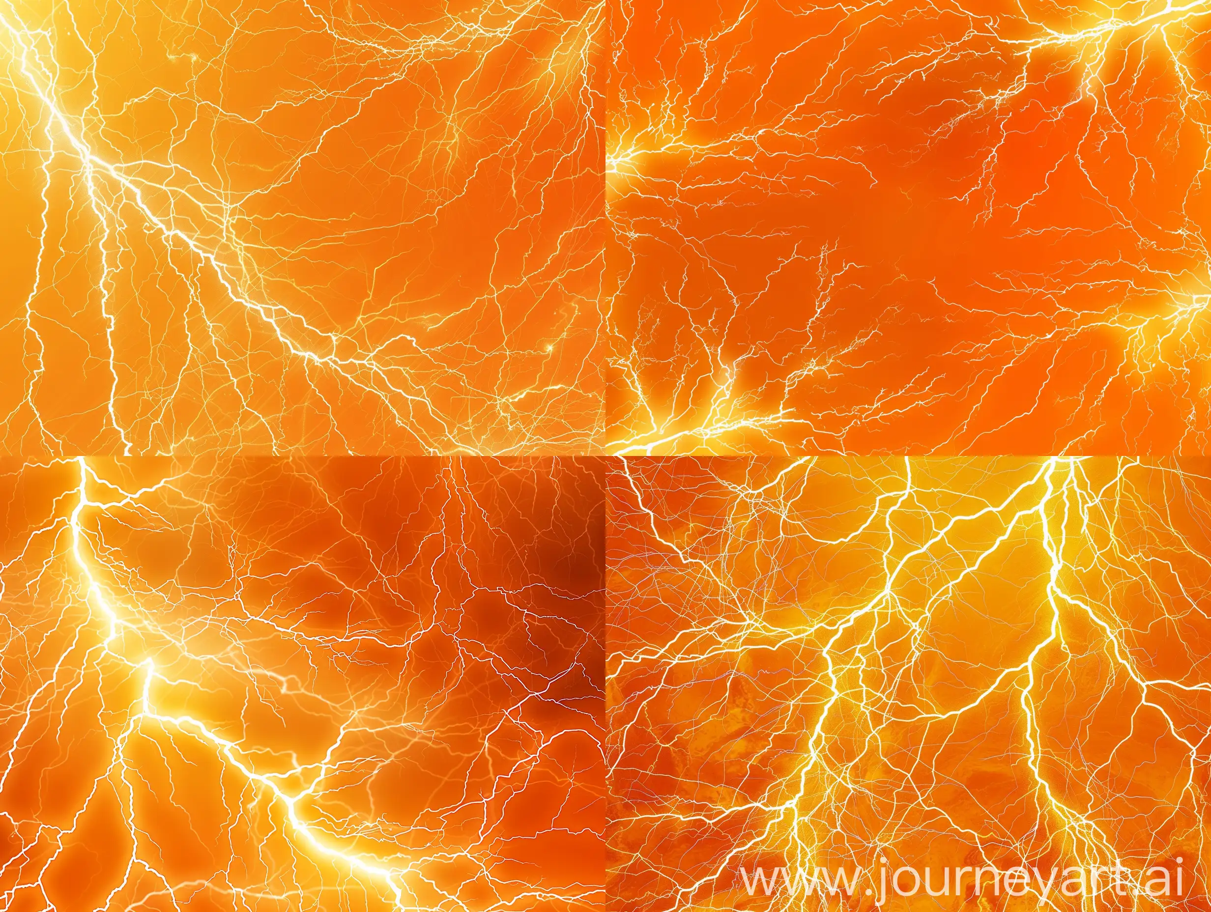 Vibrant-Orange-Lightning-Storm-in-the-Sky