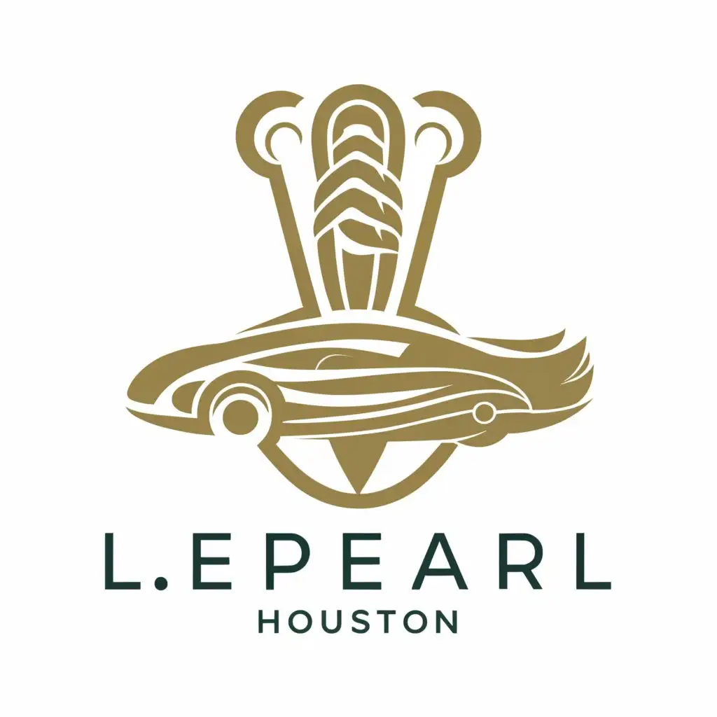 LOGO-Design-For-LePearl-Exotic-Car-and-Baguette-Fusion-for-Houstons-AwardWinning-Chef-Mixologist
