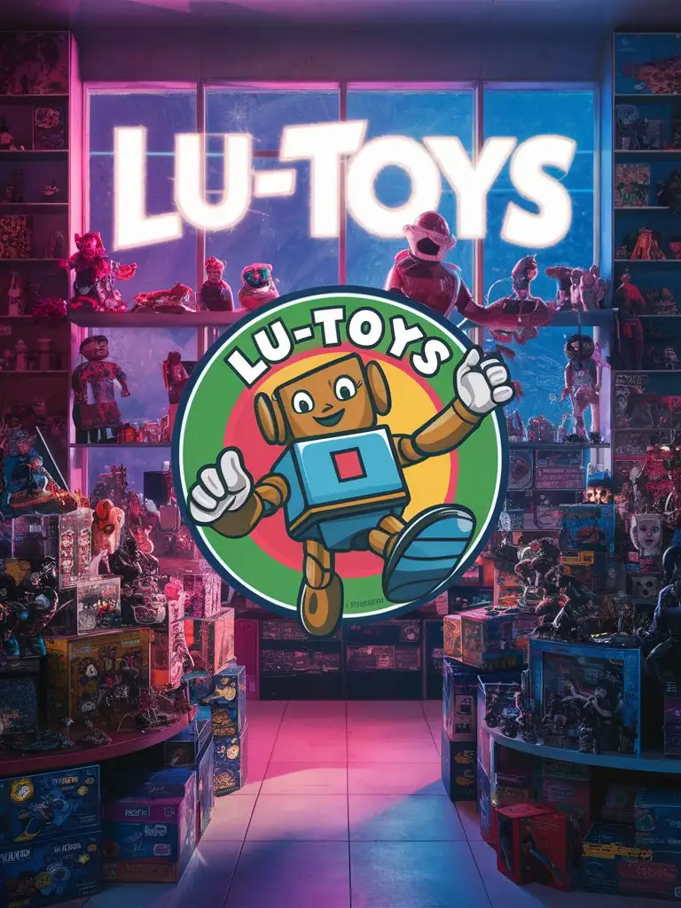 toy store, Lu-toys , Logo