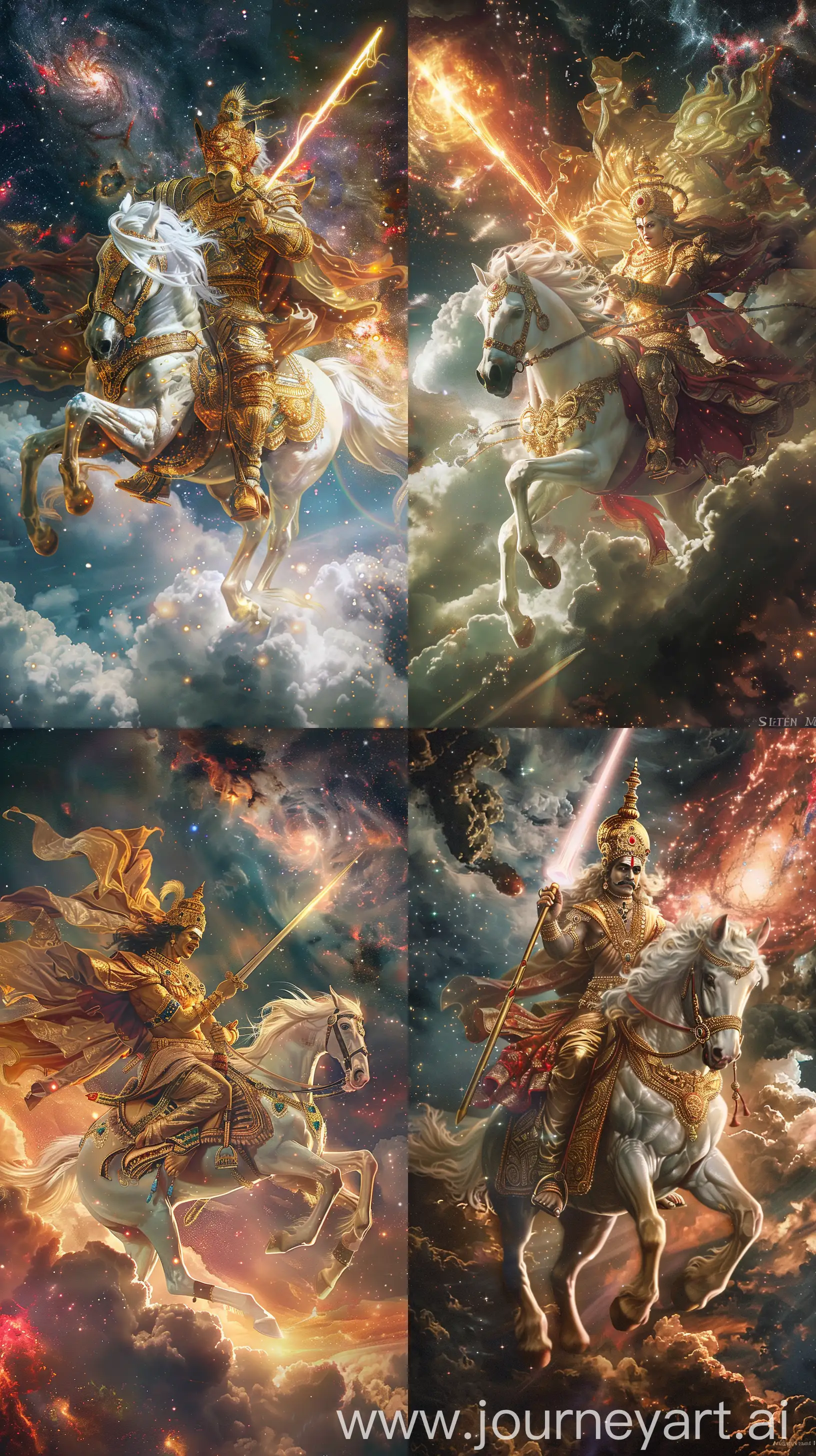 Divine-Hindu-God-Kalki-Riding-White-Horse-with-Radiant-Sword-in-Cosmic-Scene