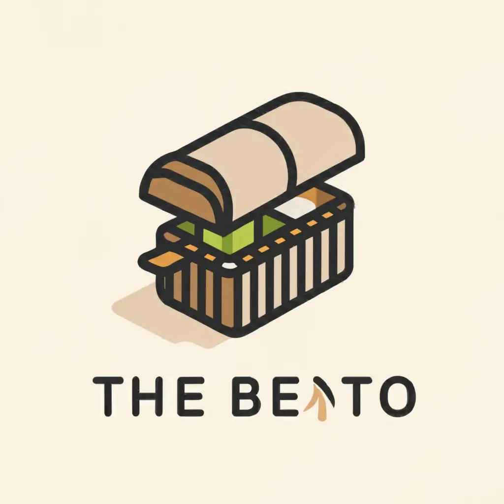 LOGO-Design-For-The-Bento-Elegant-Lunch-Box-Symbol-for-Retail-Industry