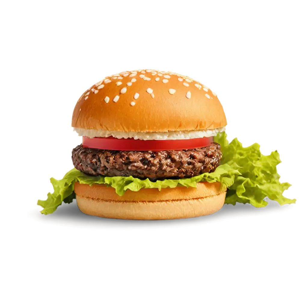 a burger