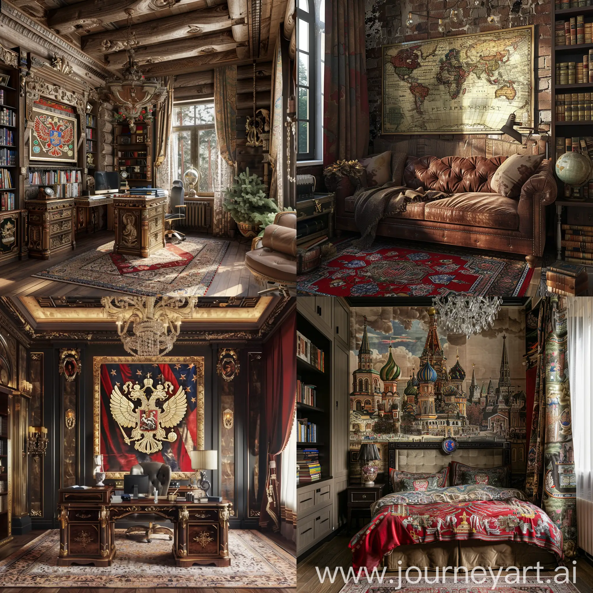 Patriotic-Russian-Room-Interior-with-Traditional-Decor