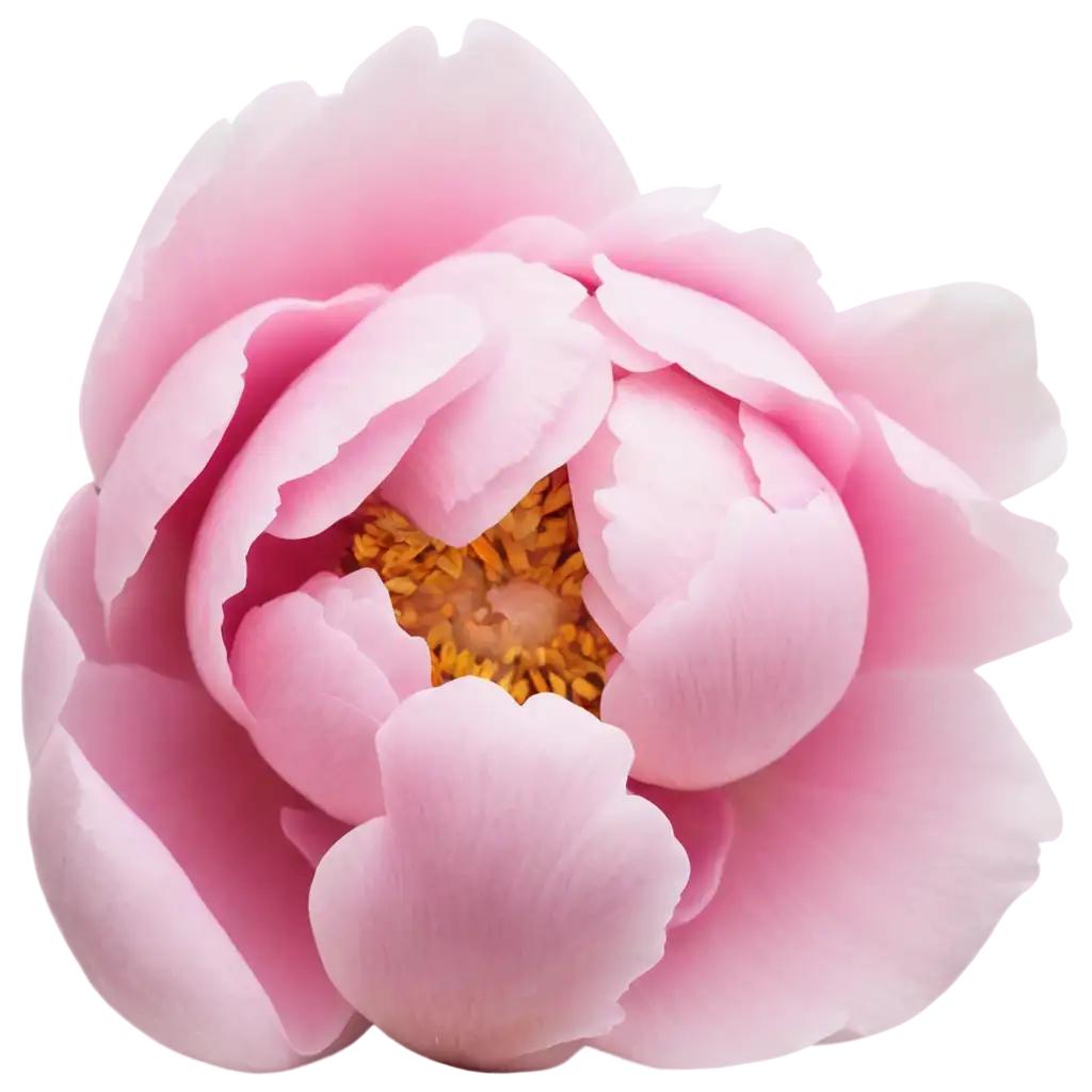 close up of beautiful peony flower