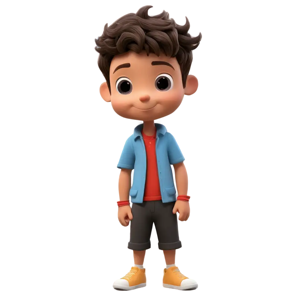 cute boy cartoon