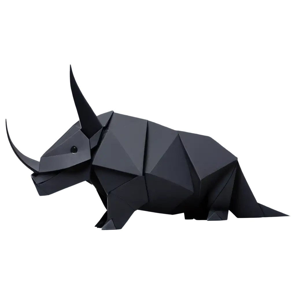 origami rhyno