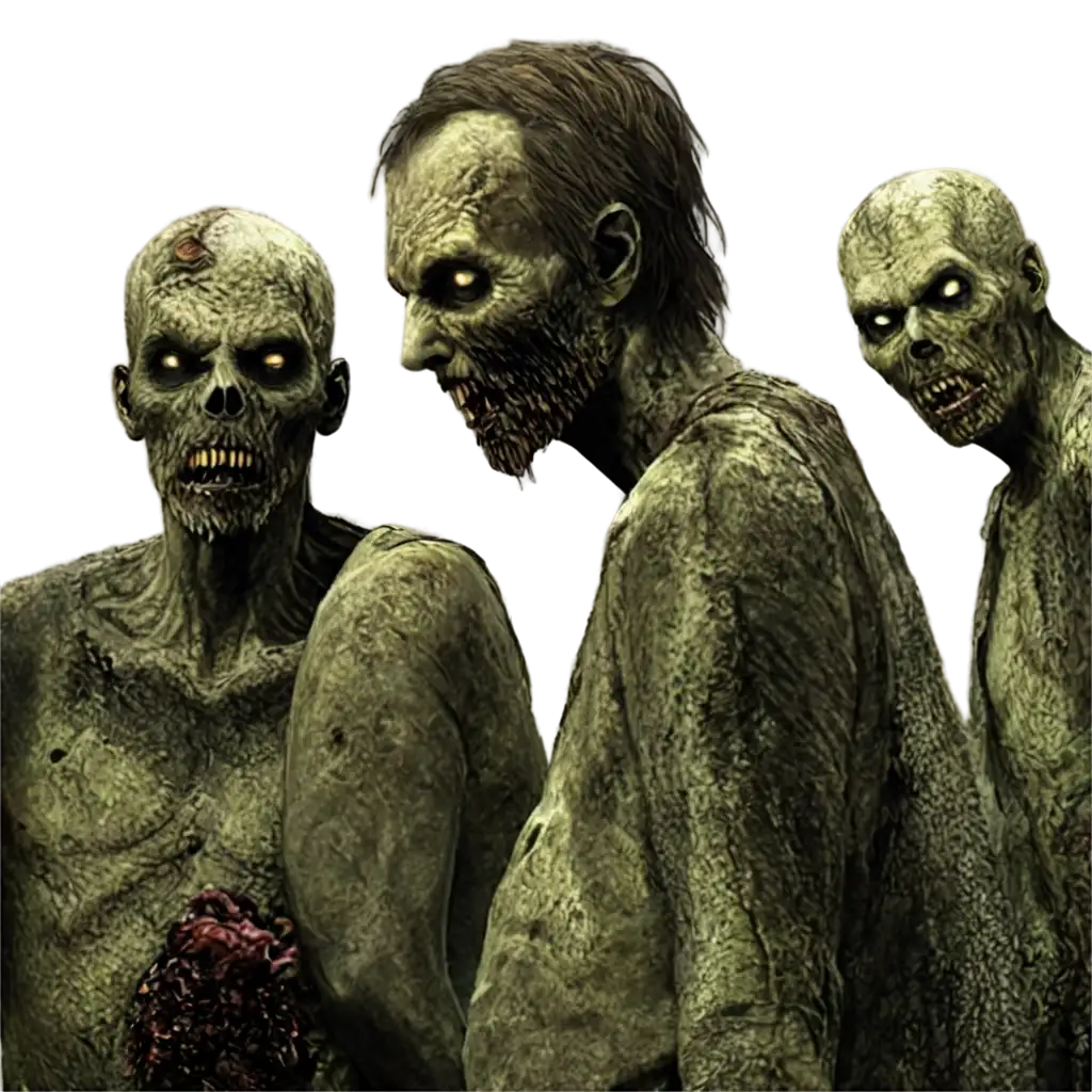 Captivating-PNG-Image-of-a-Zombie-Herd-Unleash-the-Undead-in-HighQuality-Visuals