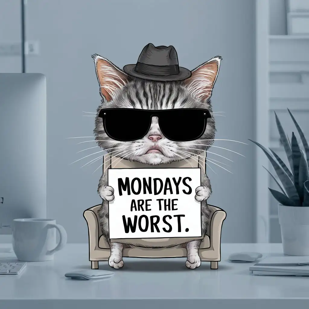 Grumpy-Cat-with-Sarcastic-Monday-Quote