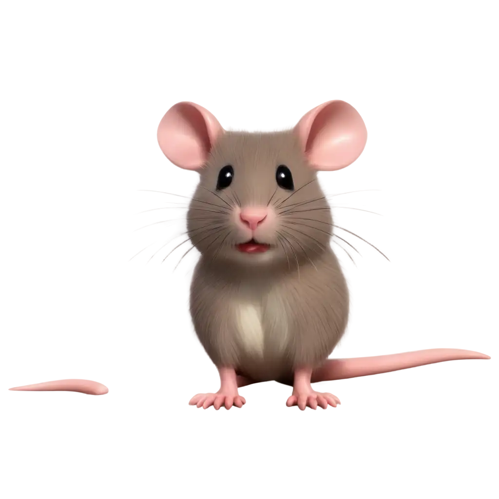 Realistic-Cartoon-Mouse-PNG-Captivating-Digital-Art-for-Diverse-Uses