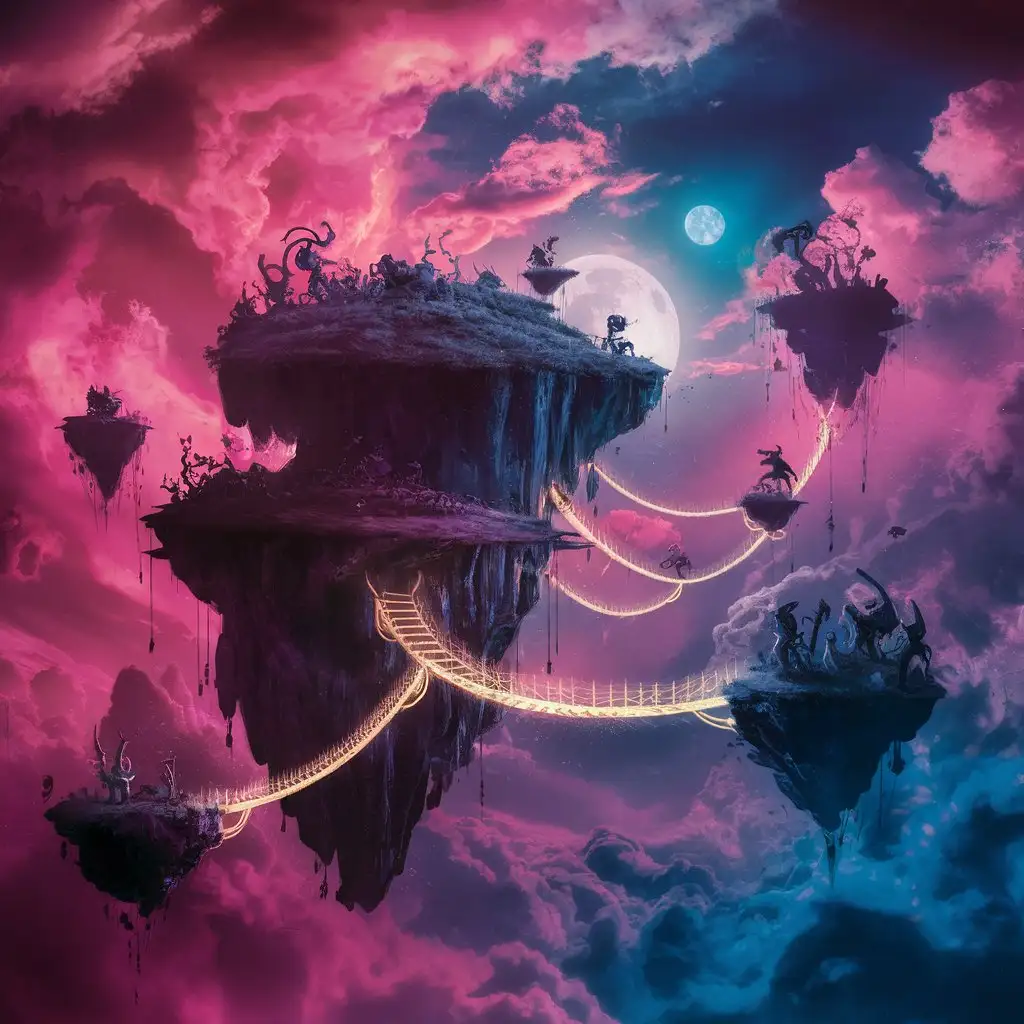 Vibrant-Dreamscape-Exploring-Surreal-Realms-Beyond-Reality