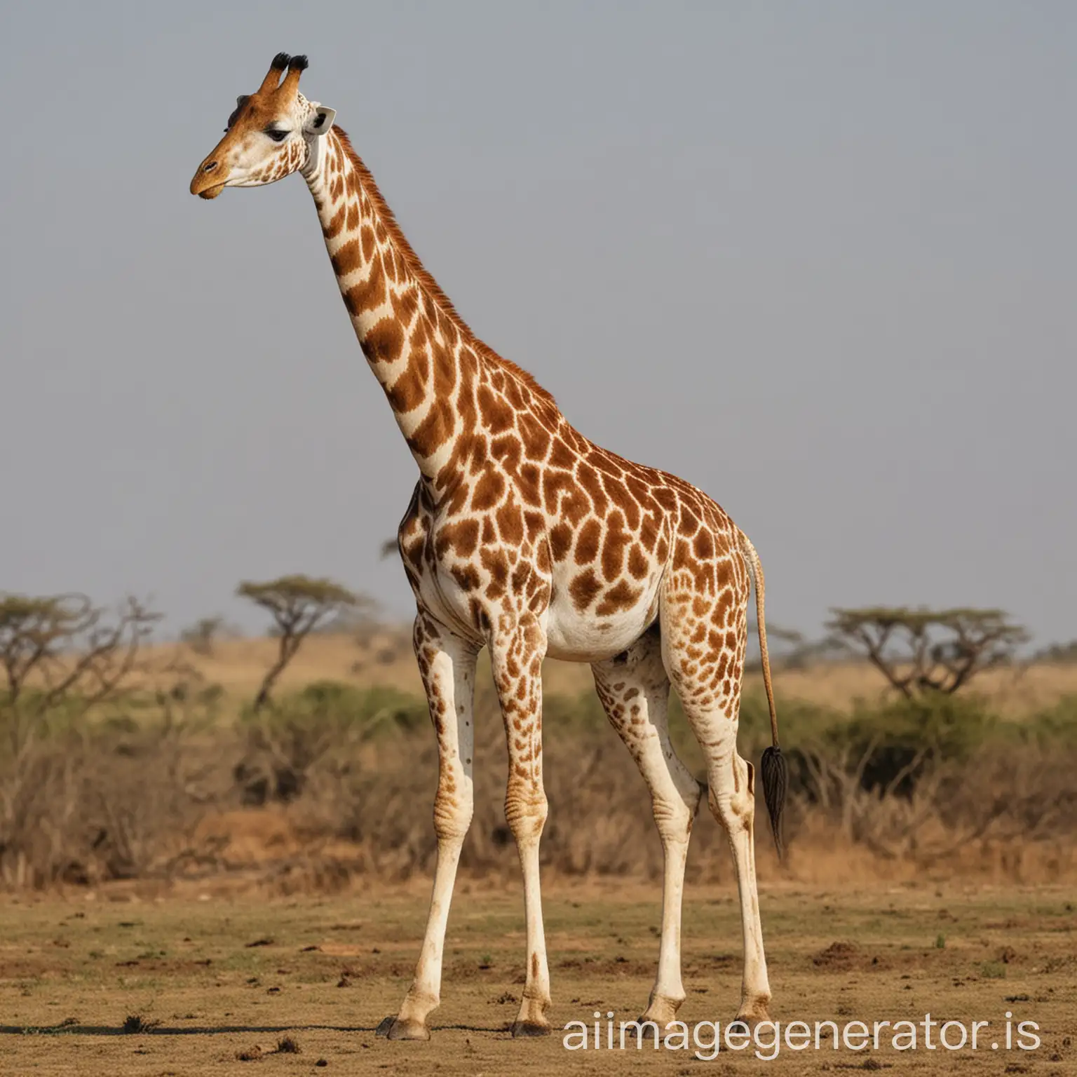 giraffe standing