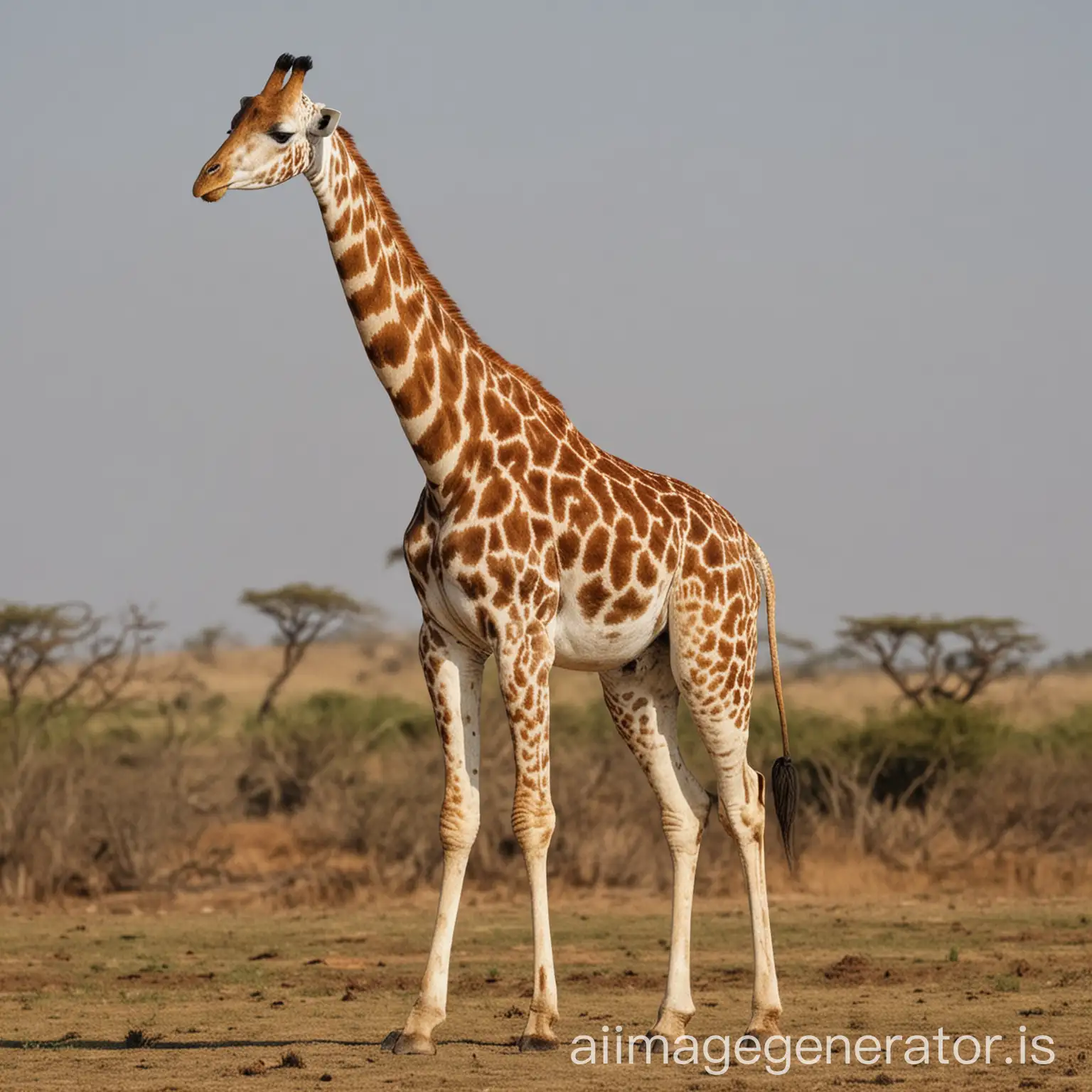 giraffe standing

