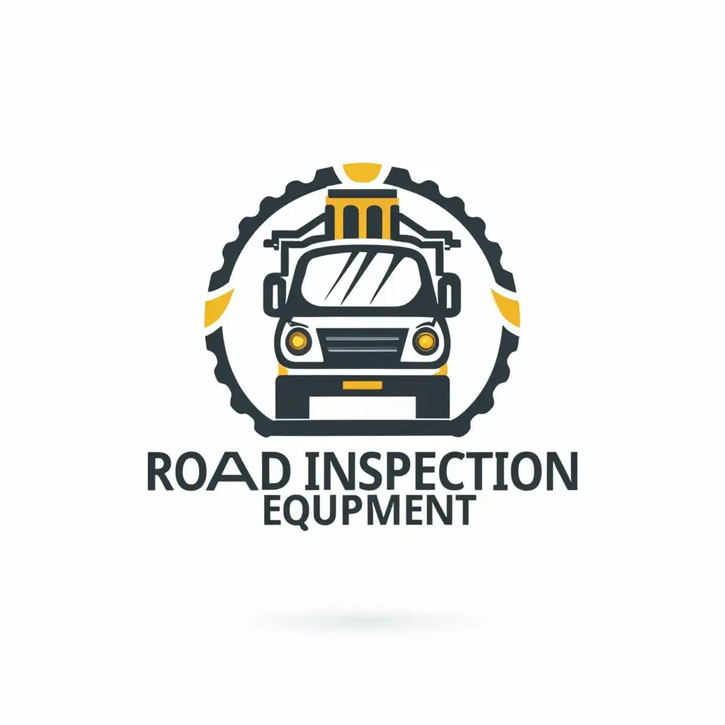 LOGO-Design-For-Road-Inspection-Equipment-Van-Symbol-with-Clean-and-Professional-Look