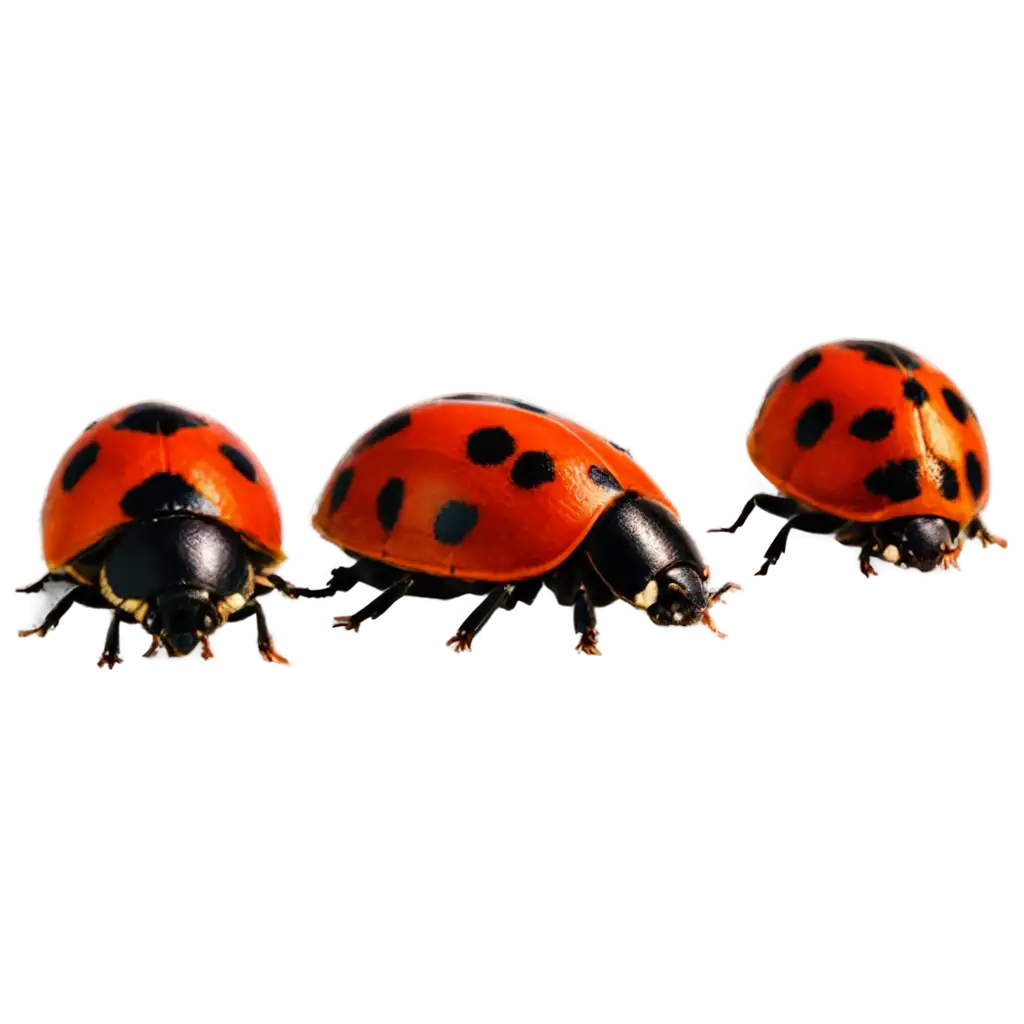 Vibrant-Ladybugs-PNG-Enhance-Your-Designs-with-Stunning-Insect-Art