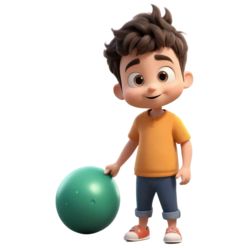 Adorable Small Boy Cartoon PNG Captivating Illustration for Various ...