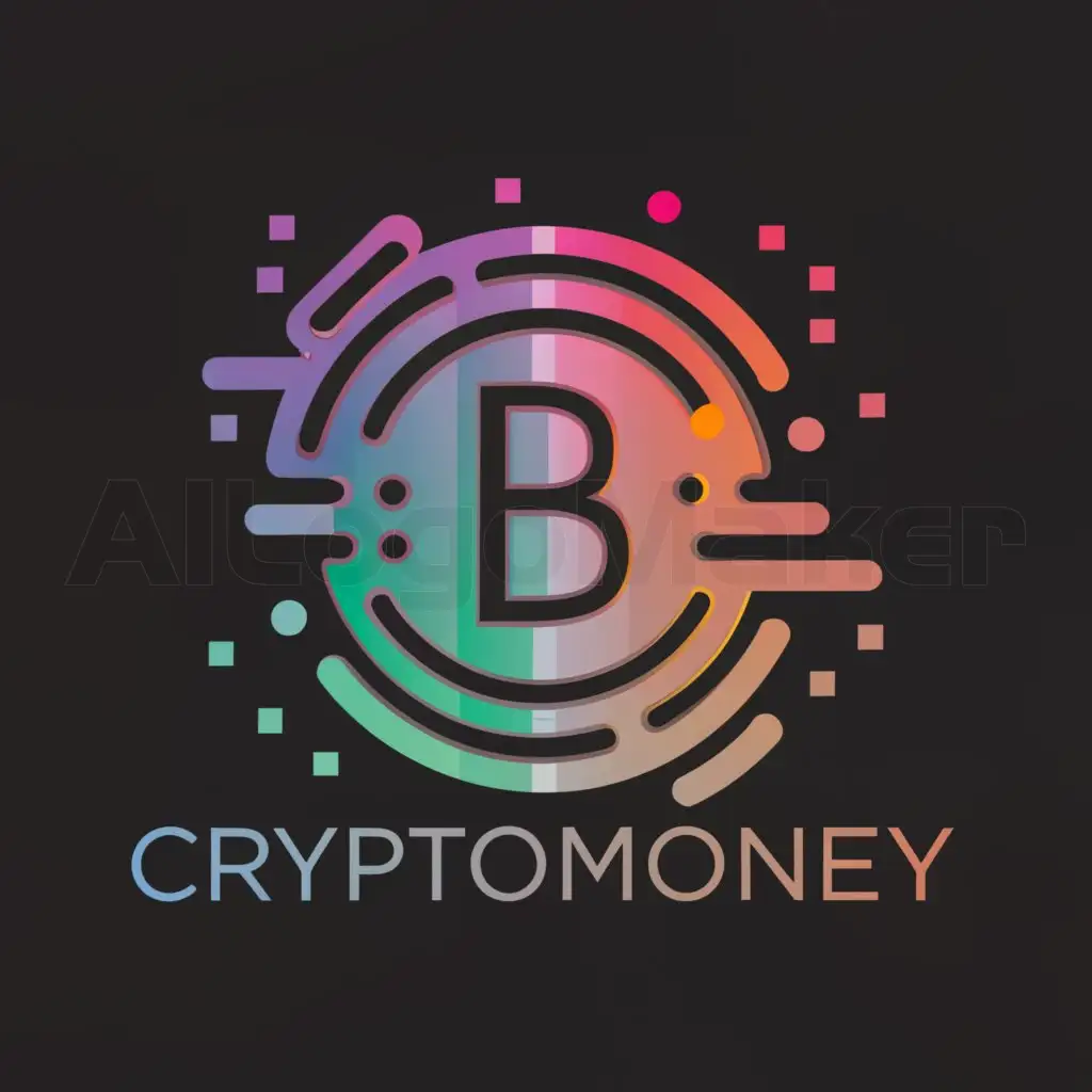 a logo design,with the text "Crypto money", main symbol:Coin,Moderate,be used in Finance industry,clear background