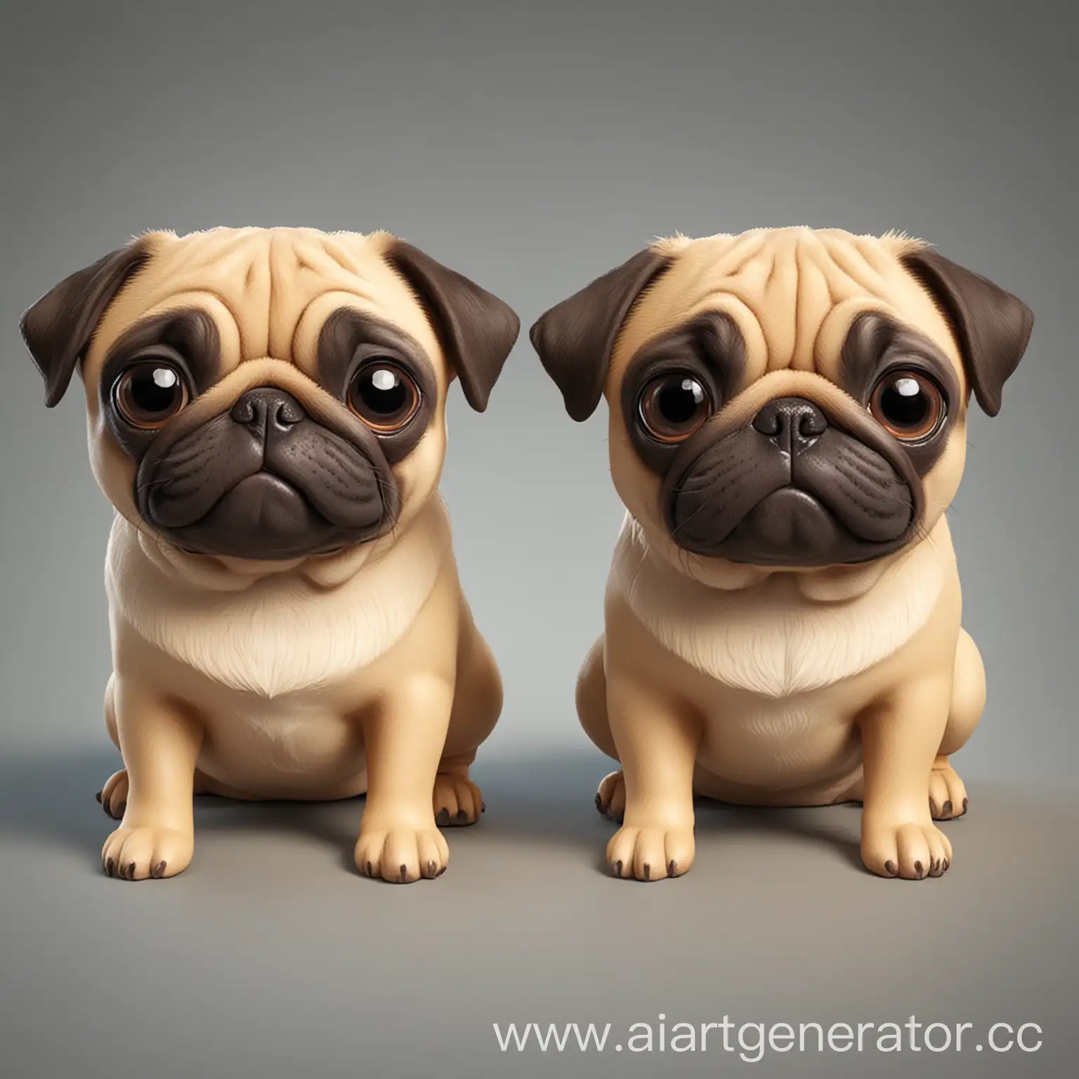 Two-Playful-Pugs-Fixing-a-Server-Cartoon-Style-Dog-Art