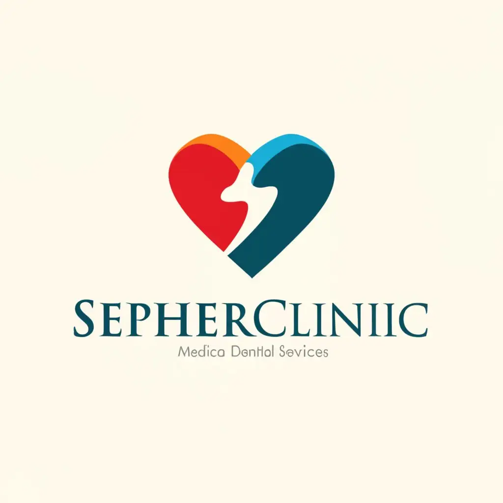 a logo design,with the text "SEPEHRCLINIC", main symbol:HEALTH,Moderate,be used in Medical Dental industry,clear background