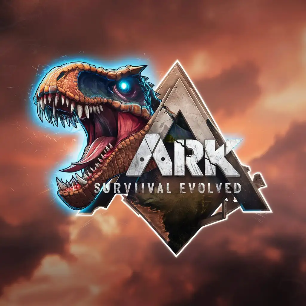 Logo du jeu Ark Survival Evolved, 