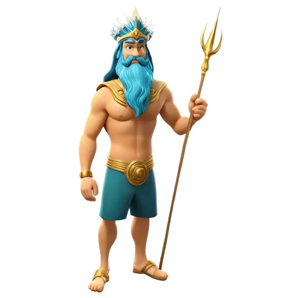 Poseidon-Cartoon-in-Stunning-3D-PNG-Format-Explore-the-Mythical-Depths-in-HighQuality-Graphics