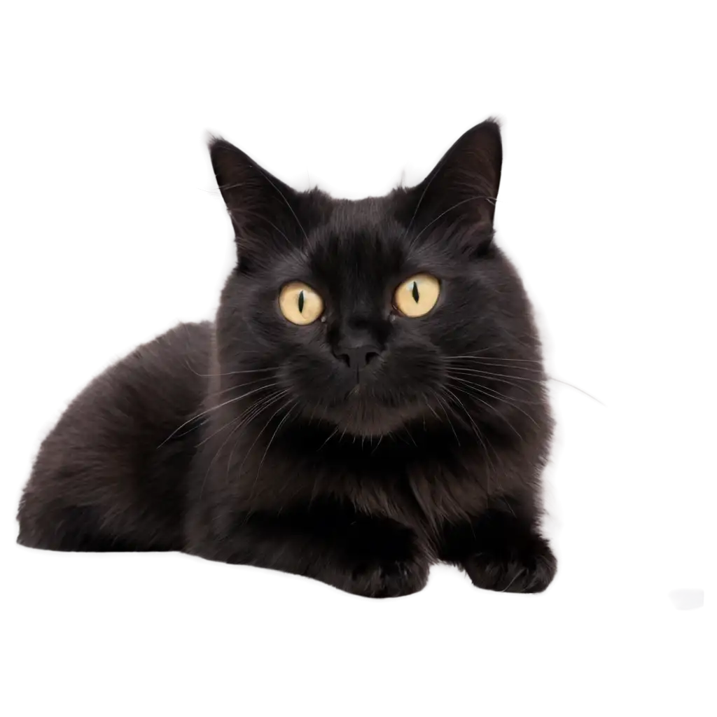 Mesmerizing-Black-Cat-Smile-Enchanting-PNG-Image-for-Online-Delight