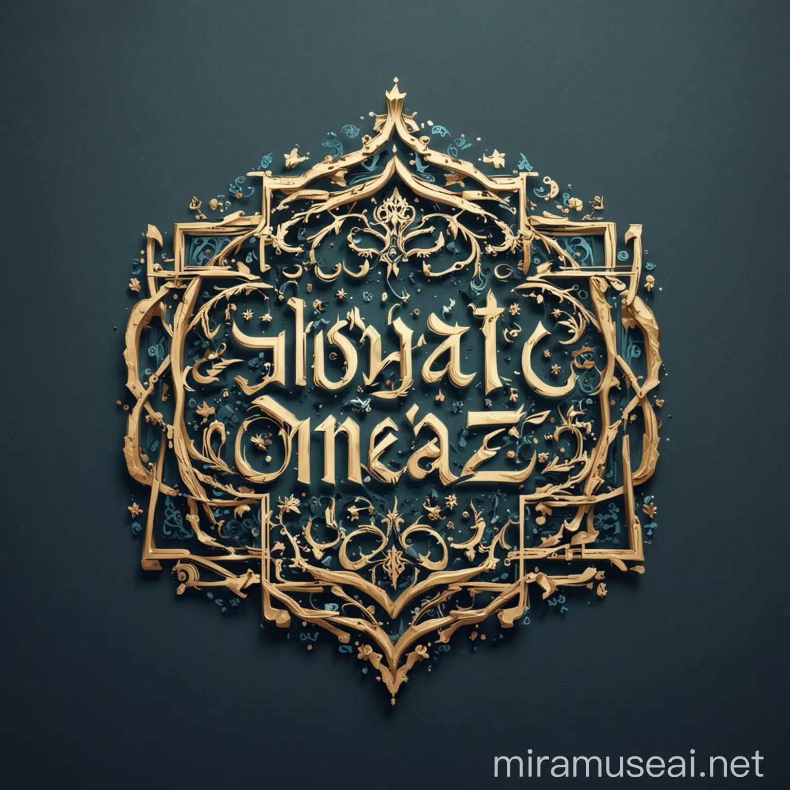 Captivating Islamic Stories The OneNaz Channel Logo Design