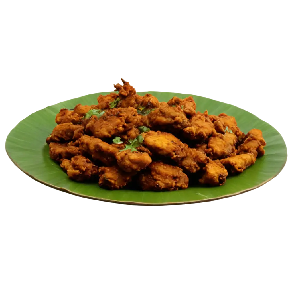 Authentic-Nadan-Kozhi-Varuthathu-Spicy-Chicken-Fry-PNG-Image-Savory-Delight-in-HighQuality-Format