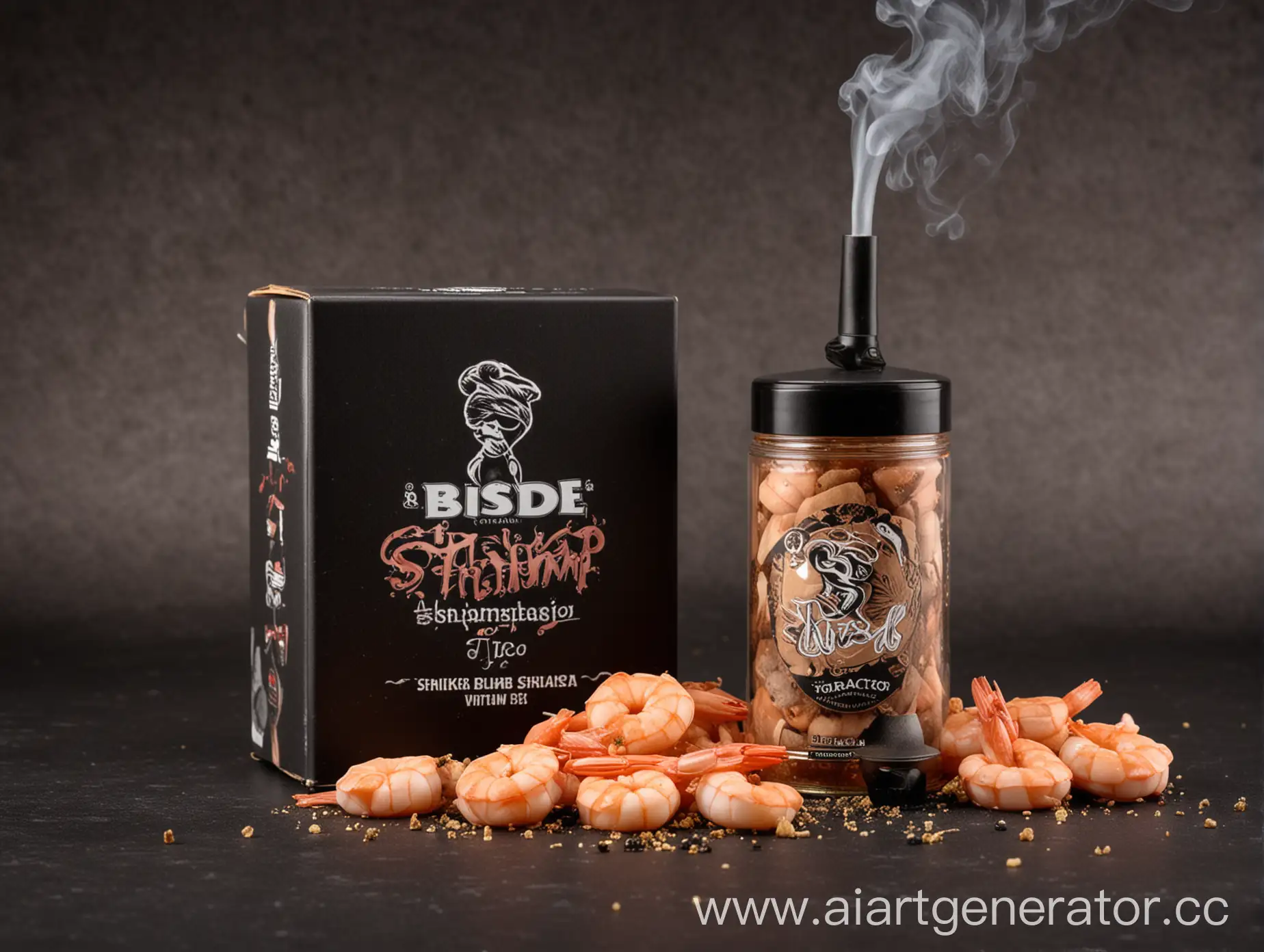 B-Side Shisha cool shrimp tobbaco