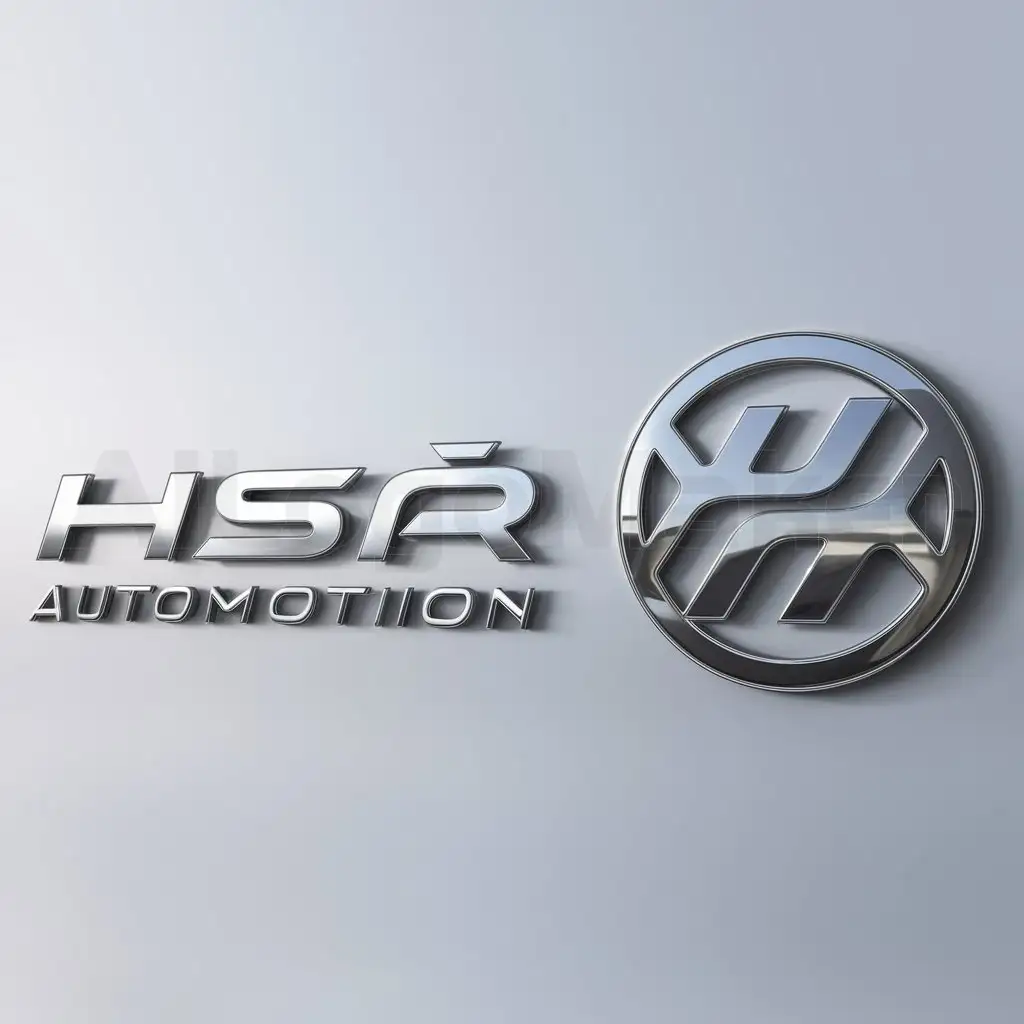a logo design,with the text "HS闪", main symbol:HS闪,complex,be used in Automotive industry,clear background