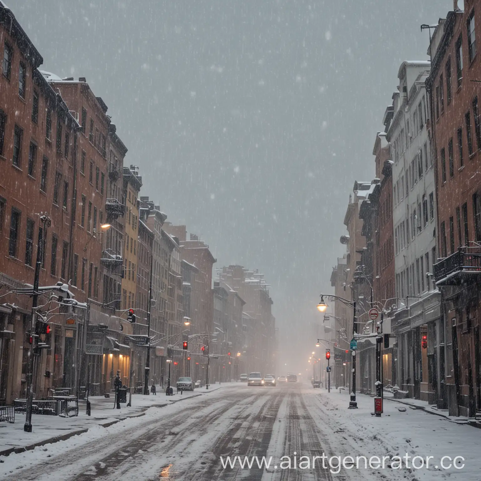 Tranquil-Snowfall-Over-Urban-Landscape