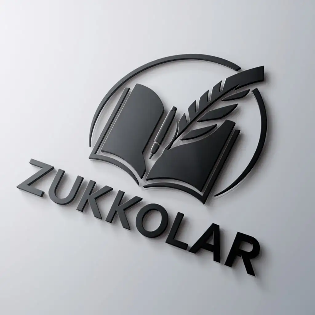 a logo design,with the text "ZUKKOLAR", main symbol:Philosophy,Moderate,clear background