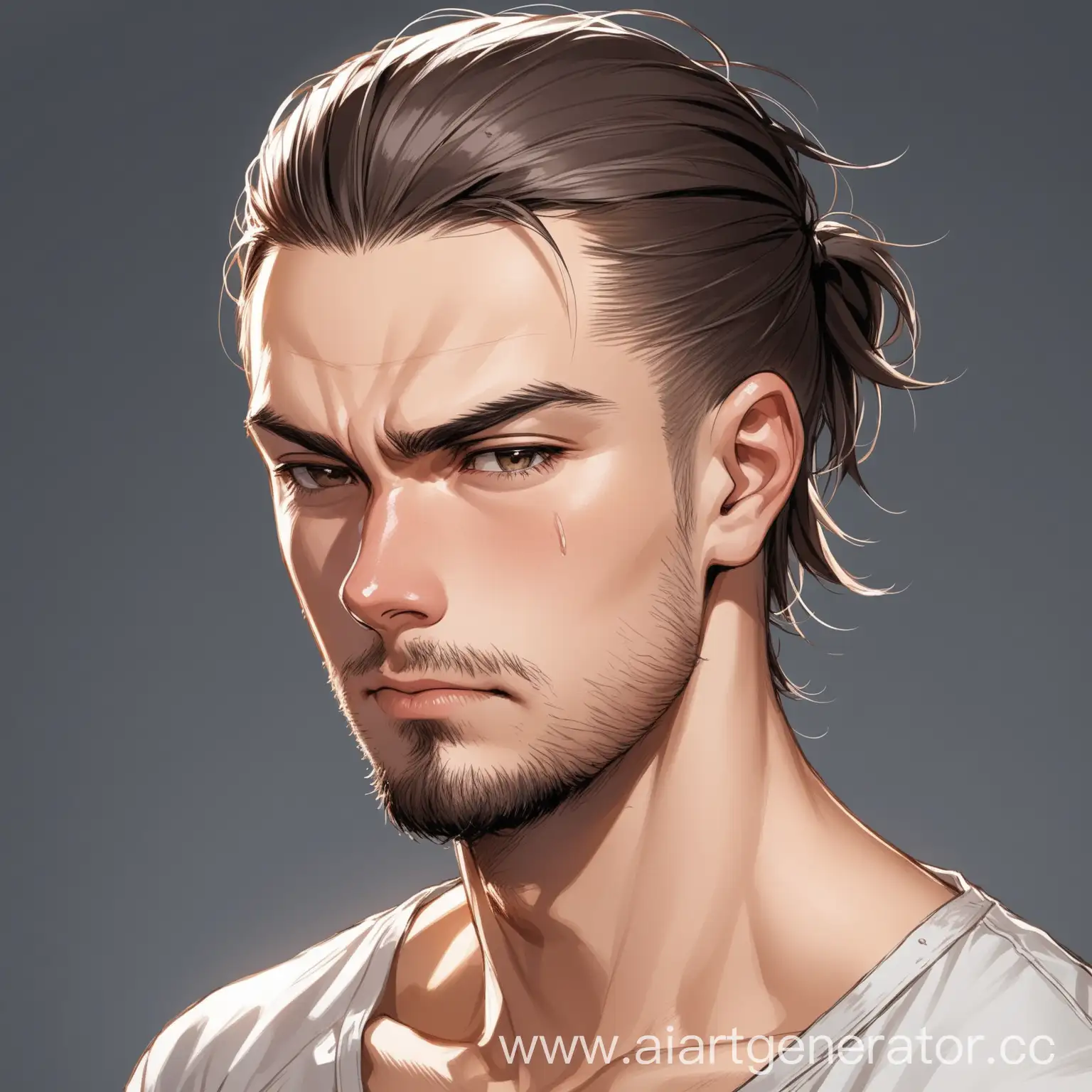 Fatigued-Russian-Man-with-Disheveled-Hair