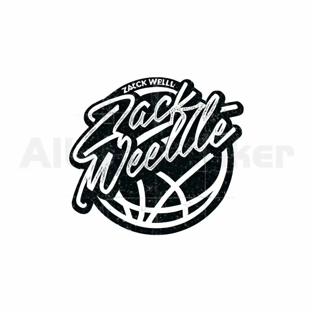 LOGO-Design-For-Zack-Welly-Minimalistic-Basketball-Theme-for-Sports-Fitness-Industry