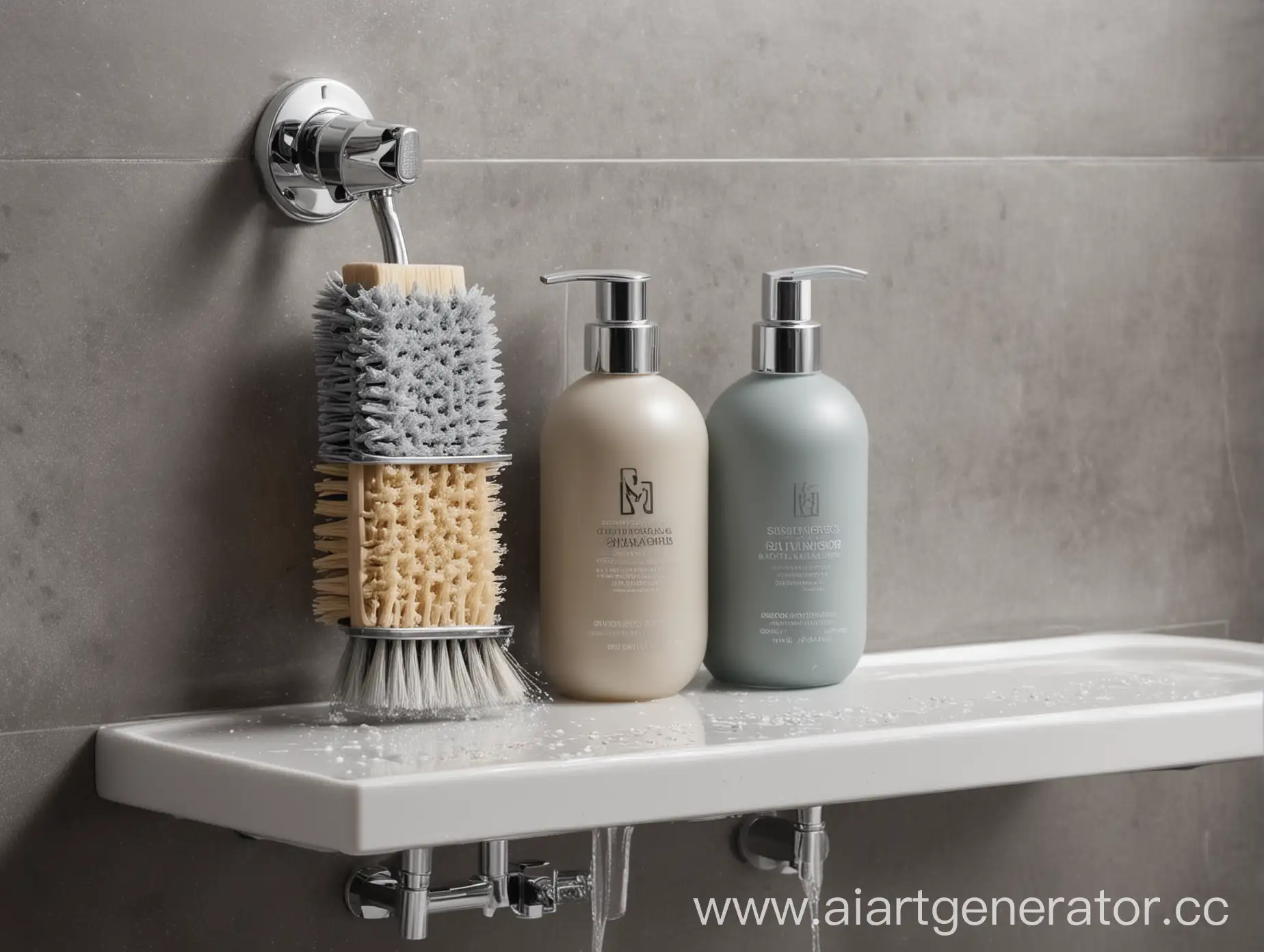 Shower-Set-with-Gel-Scrub-and-Brush